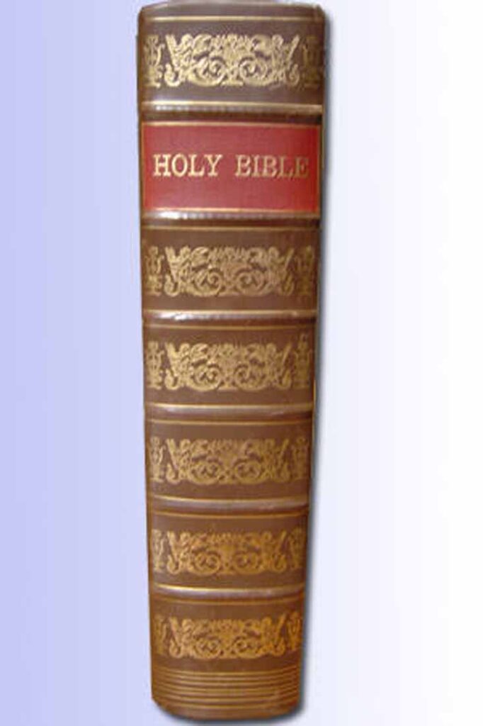 Circa 1790 King James Bible •