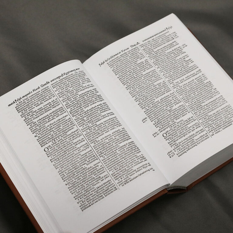1663 John Eliot’s Algonquin Bible - The First Bible Printed in America ...